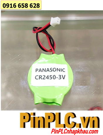 Pin CR2450 _Pin 3V LITHIUM Panasonic CR2450 lithium 3v (ZẮC CẮM NHƯ HÌNH) chính hãng	